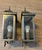 vintage - Lantaarn (2) - gouden messing - Oude lantaarns, Antiek en Kunst, Curiosa en Brocante