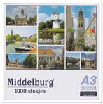 Middelburg, de leukste legpuzzel ter wereld - 1000 Stukjes, Hobby en Vrije tijd, Denksport en Puzzels, Verzenden, 500 t/m 1500 stukjes