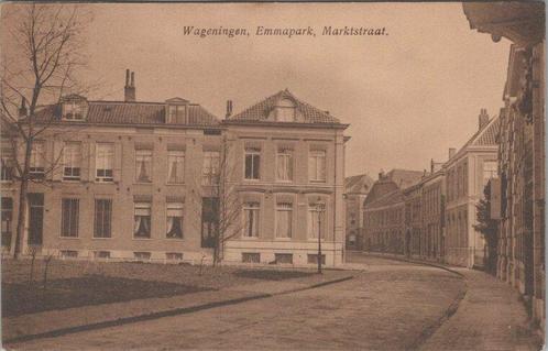 WAGENINGEN - Emmapark, Marktstraat, Verzamelen, Ansichtkaarten | Nederland, Verzenden