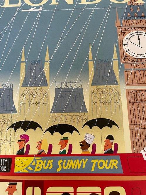 Monsieur Z - London, Antiek en Kunst, Kunst | Tekeningen en Foto's