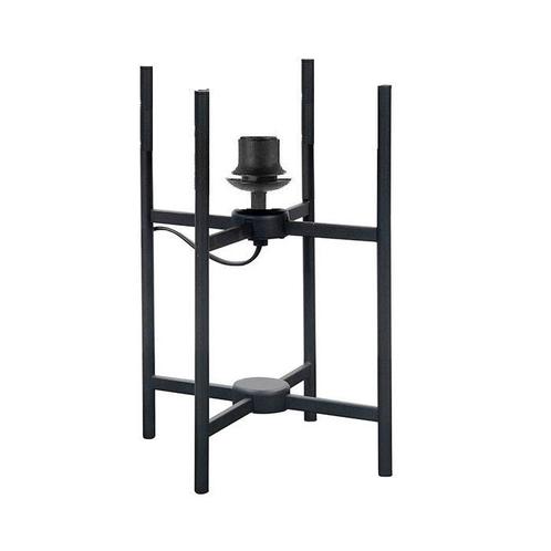 Highlight vierpoot tafellamp statief | E27 fitting | Zwart, Huis en Inrichting, Lampen | Tafellampen, Nieuw, Metaal, Ophalen of Verzenden