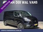 Ford Transit Custom 2.0 TDCI L1H1 inrichting Euro6 Airco |, Auto's, Bestelauto's, Zwart, Nieuw, Ford, Handgeschakeld