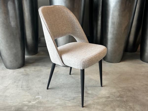 Veiling - Eetkamerstoel Chef (set van 6) Linnenstof - Lichtg, Huis en Inrichting, Stoelen