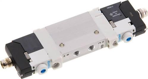 3/2 M5 NC Magneetventiel 24V DC 1.5-7bar/21.0-98psi M8 Plug, Doe-het-zelf en Verbouw, Gereedschap | Machine-onderdelen en Toebehoren