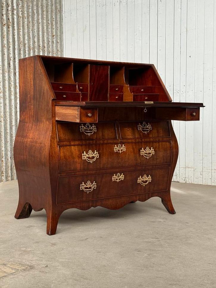 Antiek buro, bureau, bureau, klep secretaire, klepburo kast, Antiek en Kunst, Antiek | Kantoor en Zakelijk, Ophalen of Verzenden