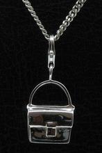 Zilveren Handtas hanger en/of bedel, Verzenden, Nieuw