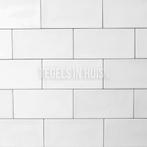 Handvorm wandtegel 6,5x13 wit soft glans wandtegel, Ophalen, Nieuw, 10 m² of meer, Wandtegels