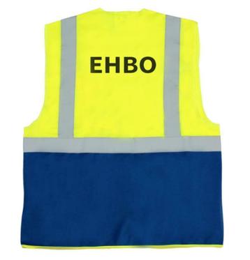 EHBO hesje | Veiligheidsvest met zakken - Officile kleuren beschikbaar voor biedingen