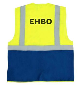 EHBO hesje | Veiligheidsvest met zakken - Officiële kleuren