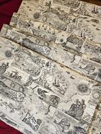 Stoffen oude kaarten De Koninkrijken van Hispania -, Antiek en Kunst