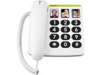 Doro PhoneEasy 331ph - Vaste telefoon - Wit, Telecommunicatie, Mobiele telefoons | Overige merken, Verzenden, Zo goed als nieuw