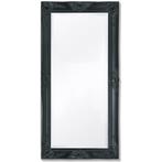 vidaXL Wandspiegel Barok 100 x 50 cm zwart, Verzenden, Nieuw