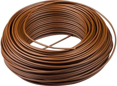 Profile VOB/VD-draad - Bruin - 2,5 mm² - 100 meter, Doe-het-zelf en Verbouw, Overige Doe-het-zelf en Verbouw, Nieuw, Verzenden