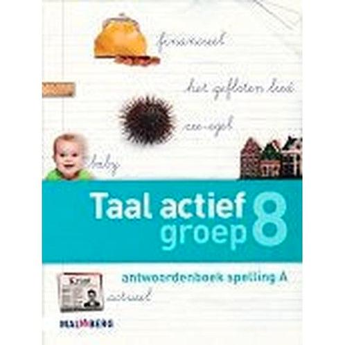 Taal Actief versie 4 Antwoordenboek Spelling 8A, Boeken, Schoolboeken, Nieuw, Verzenden