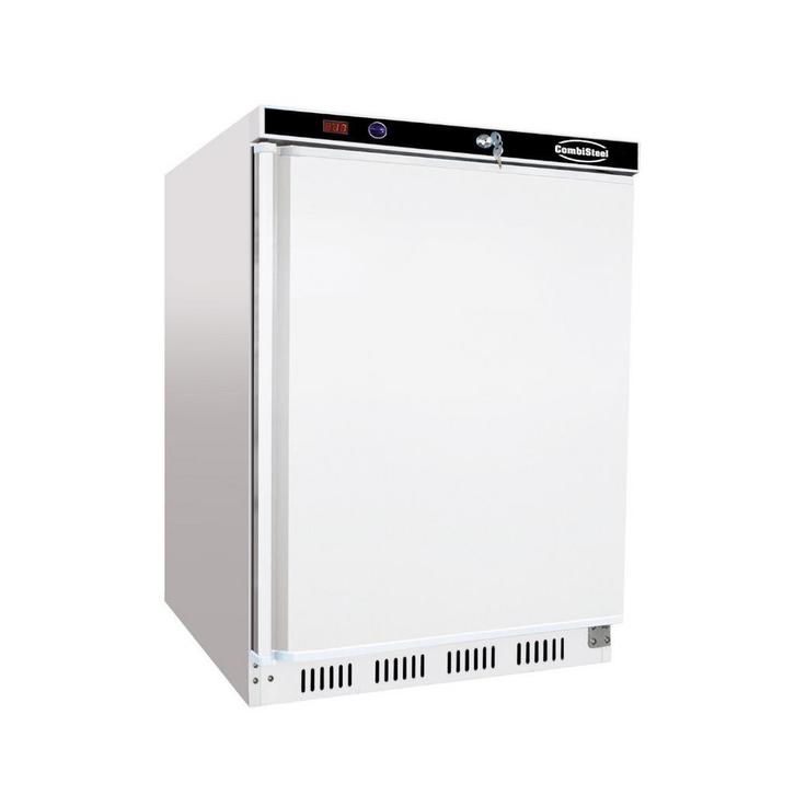 Vrieskast wit of rvs 1 deur, Zakelijke goederen, Horeca | Keukenapparatuur, Nieuw in verpakking, Koelen en Vriezen, Verzenden