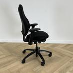rH Mereo Ergo- bureaustoel zwarte stoffering, Gebruikt, Zwart, Ophalen of Verzenden, Bureaustoel