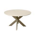Eettafel Madison Sand | 110 cm, Huis en Inrichting, Tafels | Eettafels, Ophalen of Verzenden, Nieuw