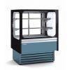 Showroommodel Coreco chocolade koelvitrine - zwart, Ophalen, Gebruikt