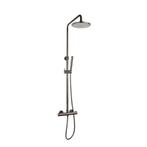 Sani Royal Opbouw Regendouche met Thermostaatkraan Gun Metal, Nieuw
