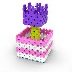 Meli - 50025 - Basic Pink 300 - classic (kinder bouwsets), Kinderen en Baby's, Speelgoed | Bouwstenen, Verzenden, Nieuw