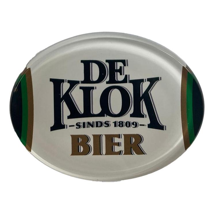 Ovale taplens De Klok plat, Zakelijke goederen, Horeca | Overige, Ophalen of Verzenden