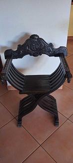 Klapstoel (2) - Savonarola - hard hout - 2 stoelen