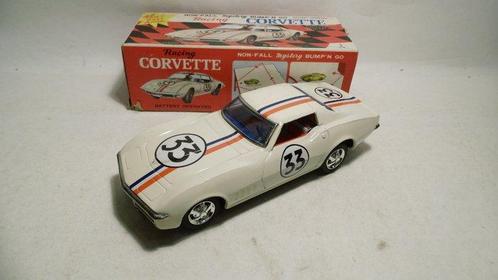 Taiyo - Model sportwagen - Racing Corvette, Boxed, Antiek en Kunst, Antiek | Speelgoed