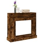 vidaXL Haardombouw 100x30x87,5 cm bewerkt hout gerookt, Verzenden, Nieuw