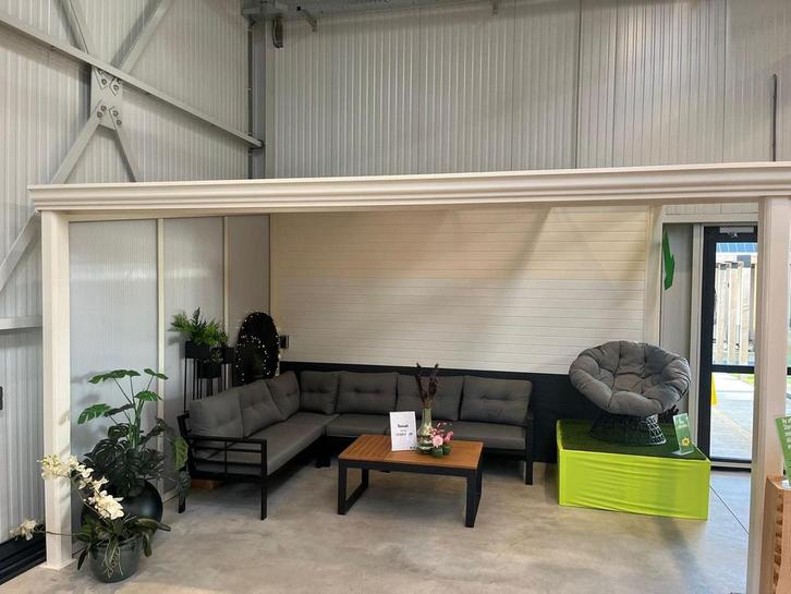 Aluminium veranda 406x300cm Hillegom, Tuin en Terras, Overkappingen, Ophalen of Verzenden