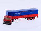 Schaal 1:50 DAF 2800 Lion Car Nr. 58-70 trekker met opleg..., Hobby en Vrije tijd, Modelauto's | 1:50, Ophalen of Verzenden, Gebruikt