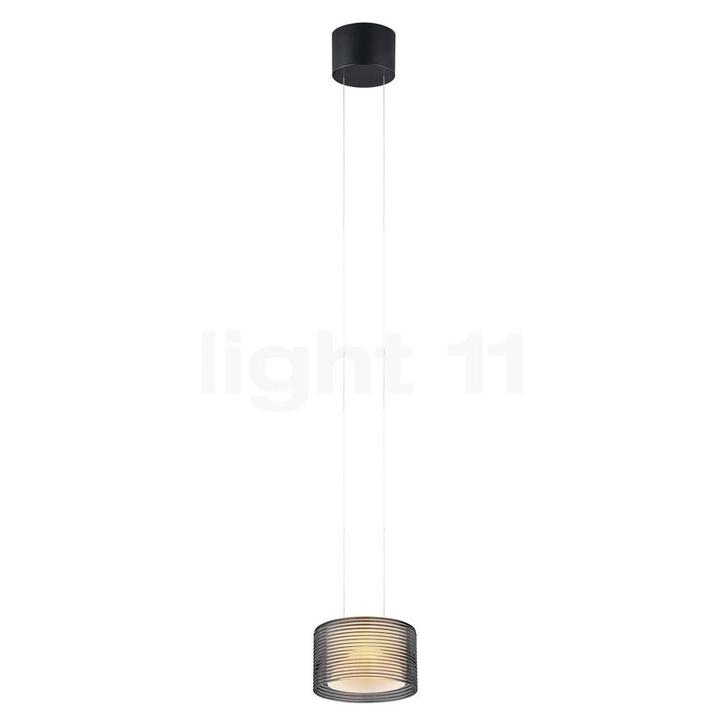 Bankamp Grand Flex Hanglamp LED 1-licht, zwart geanodiseerd/, Huis en Inrichting, Lampen | Hanglampen, Nieuw, Verzenden