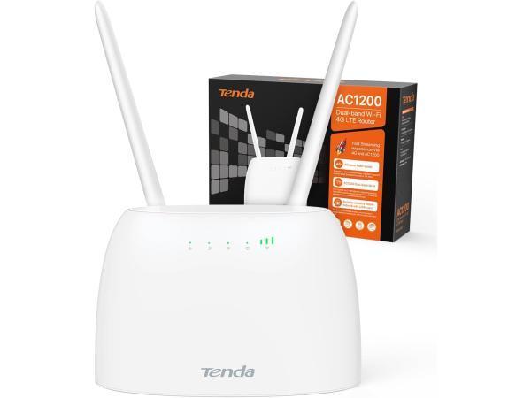 Veiling - Tenda AC1200 4G07 4G LTE CAT4 Router voor SIM-kaar, Computers en Software, Routers en Modems
