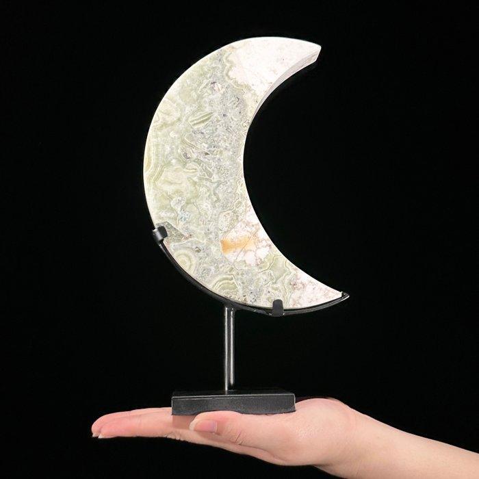 Geen reserveringsprijs - prachtige onyx halvemaan, Antiek en Kunst, Kunst | Designobjecten