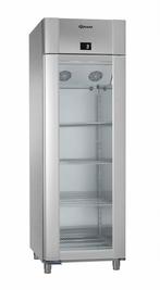 RVS/Aluminium koelkast met enkele glazen deur | 2/1 GN |..., Verzenden, Nieuw in verpakking