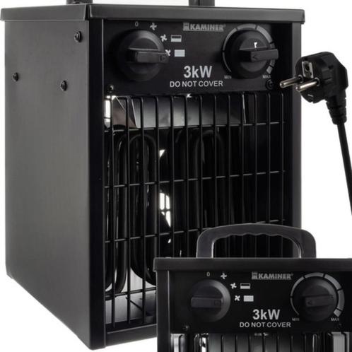 Kaminer Elektrische Heater 3kW - Krachtige Ventilatorkach..., Huis en Inrichting, Kachels, Nieuw, Ophalen of Verzenden