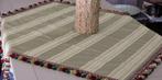 SANLEUCIO1789 - Code | groen 140x140 met franjes -