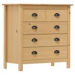 vidaXL Dressoir Hill 79x40x80 cm massief grenenhout, Verzenden, Nieuw, 50 tot 100 cm, Grenenhout