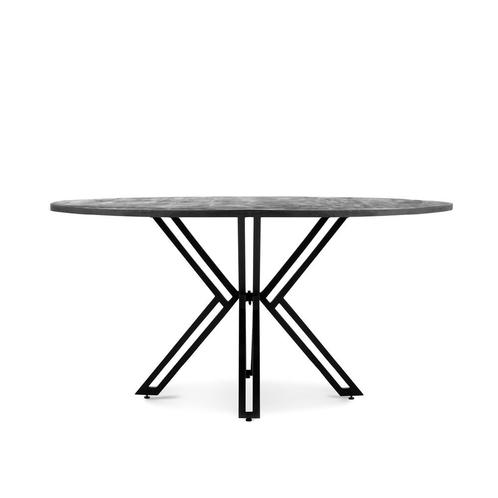 Eettafel Rond Yana Zwart 120, Huis en Inrichting, Tafels | Eettafels, Nieuw, Ophalen of Verzenden