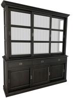 Buffetkast zwart Beverwijk 200cm, Huis en Inrichting, Ophalen of Verzenden, Nieuw