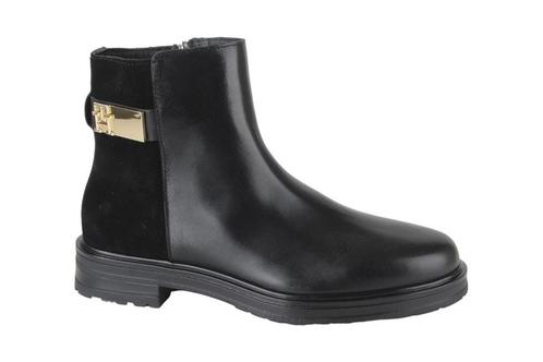 -49% Tommy Hilfiger  Tommy Hilfiger Fw0fw08336-bds dames enk, Kleding | Dames, Schoenen, Zwart, Nieuw, Verzenden