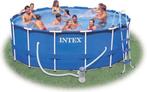 Intex zwembad met metalen frame 457 x 122 cm 28236GN, 120 cm of meer, Verzenden, 200 tot 300 cm, Rond