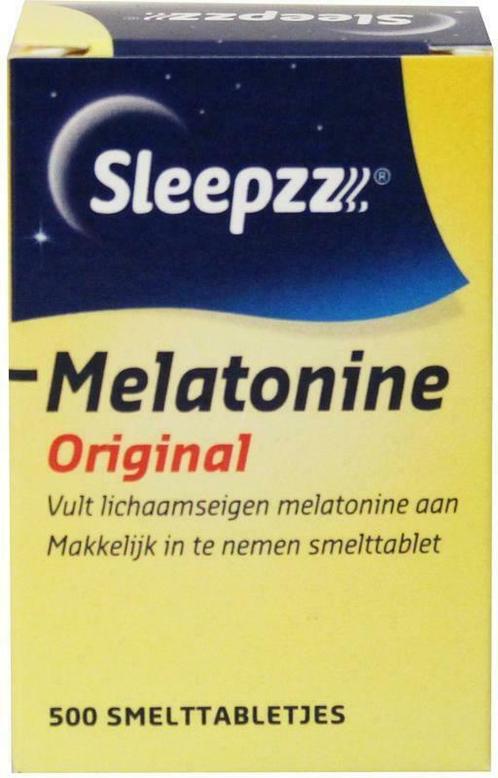 Melatonine original 100 mcg Sleepzz | Vitaminstore, Sport en Fitness, Gezondheidsproducten en Wellness, Overige typen, Nieuw, Verzenden