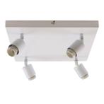 Aluminium plafondfitting wit, Rika, Ophalen of Verzenden, Nieuw, Metaal, Basis