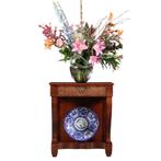 Trumeau ca 1830  in mahonie met lade op gebogen voorpoten N, Antiek en Kunst, Ophalen of Verzenden