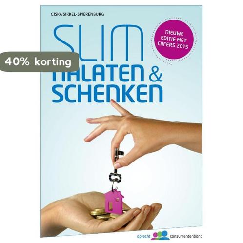 Slim nalaten & schenken 2015 9789059513280, Boeken, Wetenschap, Zo goed als nieuw, Verzenden