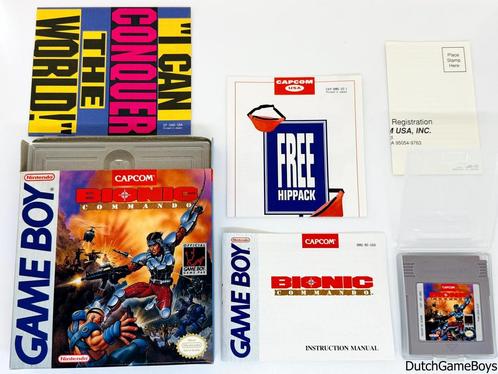 Gameboy Classic - Bionic Commando - USA - VGC, Spelcomputers en Games, Games | Nintendo Game Boy, Gebruikt, Verzenden