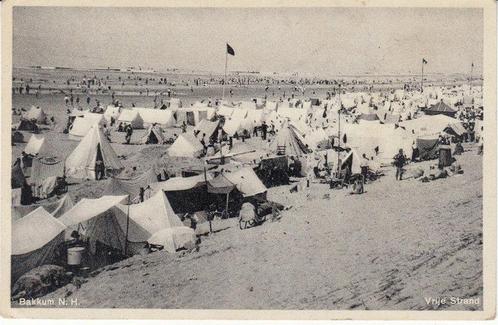 BAKKUM - Vrije Strand, Verzamelen, Ansichtkaarten | Nederland, Verzenden