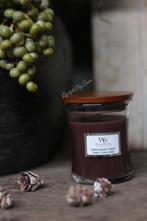 WoodWick Smoked walnut maple mini, Ophalen of Verzenden, Nieuw