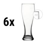 GGM Gastro | (6 stuks) Tarwebierglas - BEER SPECIALS - 415 |, Verzenden, Nieuw, Effen, Glas of Glazen