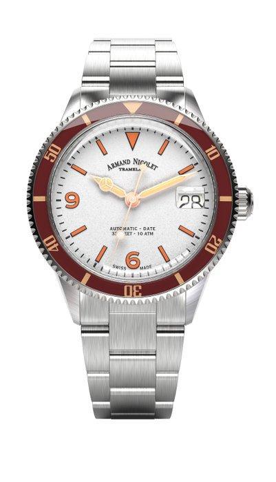 Armand Nicolet - VS1 Date - Zonder Minimumprijs - A500AVAA -, Sieraden, Tassen en Uiterlijk, Horloges | Heren